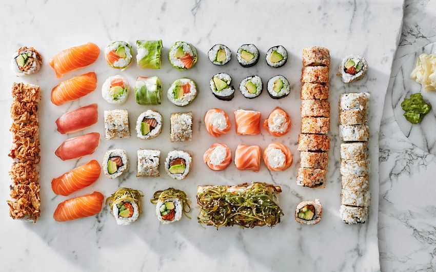 Se udvalg af Hanabi party sushi | Bilka ud af huset