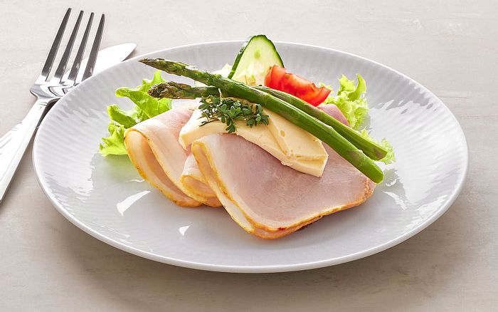 Skinke Roulade Skinke med røræg